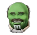 Emoji GreenDankMemePNGTransparentImage