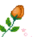 Emoji 2856roseorange