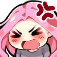 Emoji pinkgirlrage