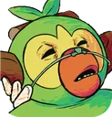 Emoji dyinggrookey