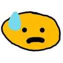 Emoji 8496sweat