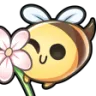 Emoji bee_flower