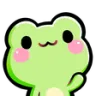 Emoji frog_hey