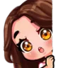 Emoji chara_brownhair_hide