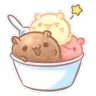 Emoji food_icecreambear