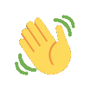 Emoji wavegif