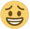 Emoji worriedsmiling