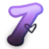 Emoji purple7withfadeHinode