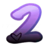 Emoji purple2withfadeHinode