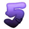 Emoji purple5withfadeHinode