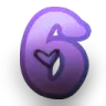 Emoji purple6withfadeHinode