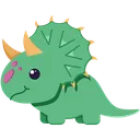 Emoji triceratops