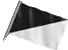 Emoji Drapeau_blanc_et_noir