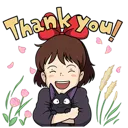Emoji thanks