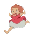 Emoji ponyo_happy