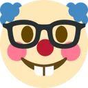 Emoji nerd_clown