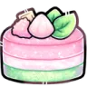 Emoji food_cake_strawberry_2