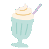 Emoji food_icescream_blue