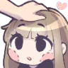 Emoji chara_girl_patpat