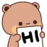 Emoji bear_hi_1