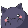 Emoji catblack_love