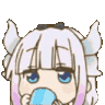 Emoji chara_kanna_drinking