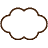 Emoji cloud_white_simplicity