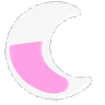 Emoji moon_pink_moove