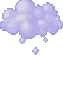 Emoji cloud_purple_snow