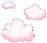 Emoji cloud_pinky