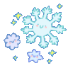 Emoji snow_blue