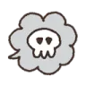 Emoji bubble_scary