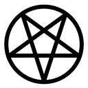 Emoji goth_pentagram
