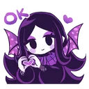 Emoji gothgirlok