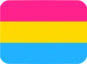 Emoji flag_pansexual