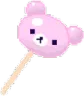 Emoji food_sugar_lolipop_bear