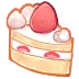 Emoji food_cake_stranberry