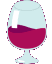 Emoji drink_vin