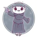Emoji moine_gras