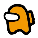 Emoji among_us_orange