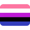 Emoji witleggenderfluid