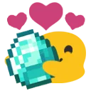 Emoji 4056bloblovediamondsminecraft
