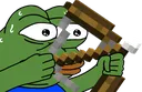Emoji PR_PepeMinecraftBow