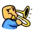 Emoji trompette