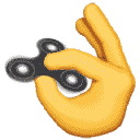 Emoji figetspinner