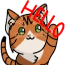 Emoji hello