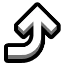 Emoji i_arrow_curve_up