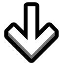 Emoji i_arrow_down