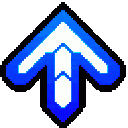 Emoji UpRainbowArrow