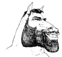 Emoji horsechad